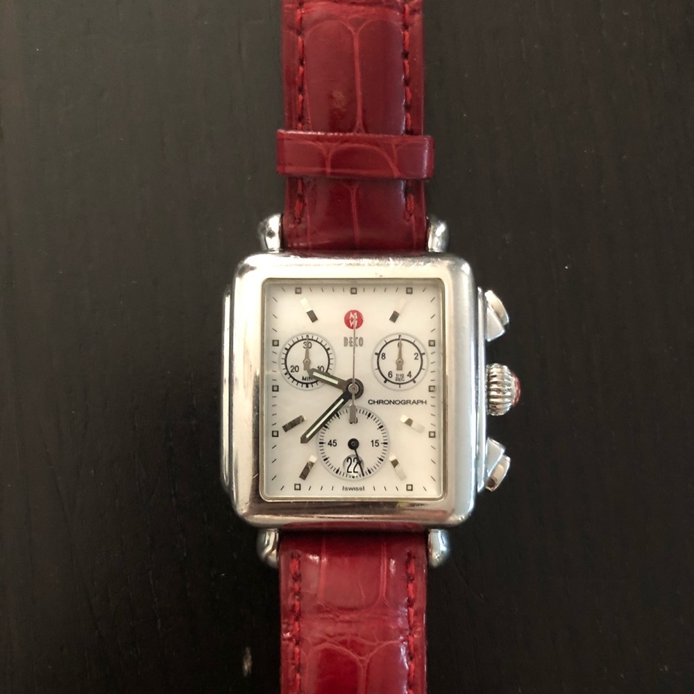 Michelle Deco Stainless watch